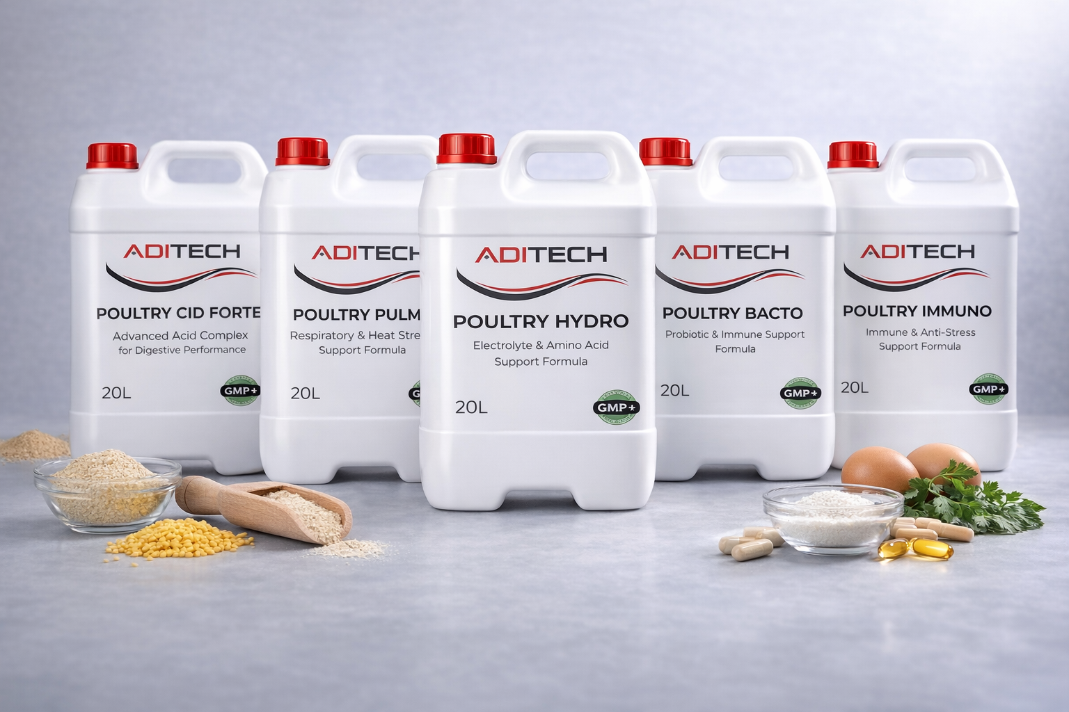 Liquid Feed Additives for Poultry