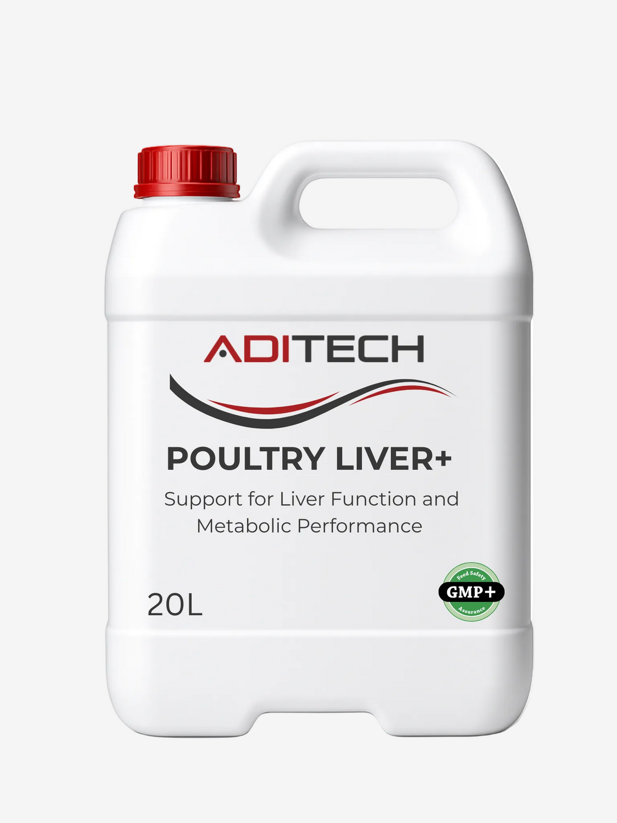 ADITECH POULTRY LIVER+ liquid complementary feed for poultry with artichoke, milk thistle, vitamin B6 and choline for liver function, digestion, mycotoxin support and recovery